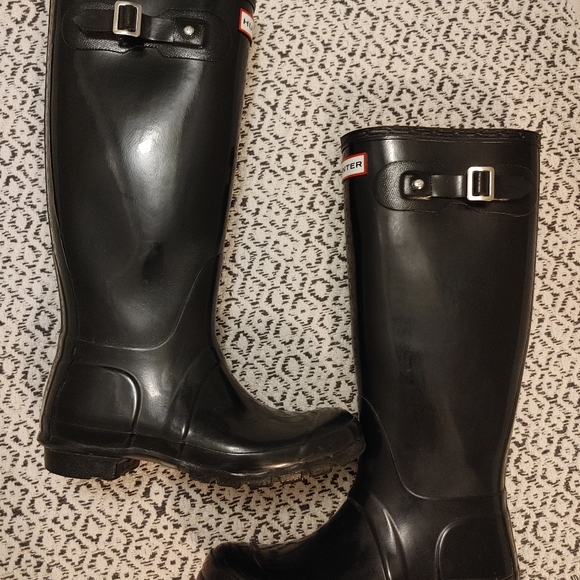 SOLD Hunter boots EU 37 - Picture 4 of 12